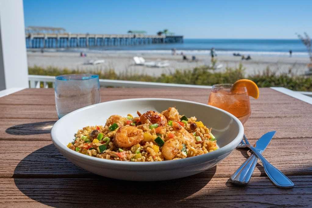 Tides Folly Beach, Charleston'S Oceanfront Hotel Restaurace fotografie